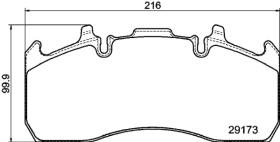  FO923281PRO - FO923281PRO PASTILLA FRENO 29173