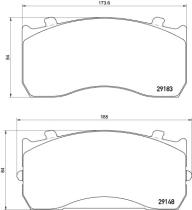 FO925481PRO - PASTILLAS DE FRENO MAN 29148