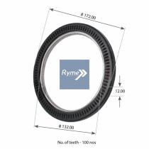 RYME AUTOMOTIVE 17612 - CORONA ABS 132X172X12 MAN