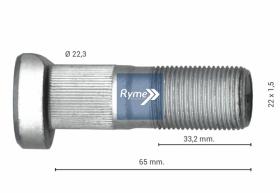 RYME AUTOMOTIVE 0414264 - PERNO RUEDA MAN L65 M22X1.5 DRACOME