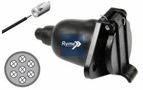 RYME AUTOMOTIVE 3012400 - BASE DE PLASTICO NEGRA CON TORNILLOS ISO 1185 N