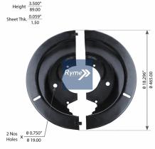 RYME AUTOMOTIVE 07505 - GUARDAPOLVOS ROR 463X86
