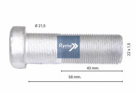  0414115 - PERNO RUEDA MERCEDES ROR