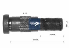 RYME AUTOMOTIVE 0414015 - 120015000125 PERNO RUEDA SIMPLE LECIÑENA 89MM