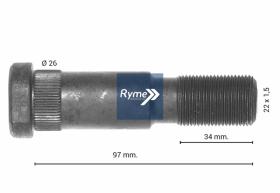 RYME AUTOMOTIVE 0414059 - PERNO RUEDA DL RVI 97 MM.