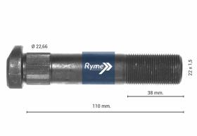 RYME AUTOMOTIVE 0414086 - PERNO RUEDA MAN 110 MM.