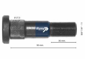 RYME AUTOMOTIVE 0414050 - PERNO RUEDA VOLVO 95/105MM TR 7/8