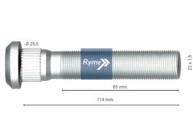 RYME AUTOMOTIVE 0414233 - PERNO RUEDA VOLVO 22X 1,5 114MM