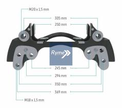 RYME AUTOMOTIVE 342091 - PORTAPINZAS MERITOR 22.5 ELSA 2-225/ RVI