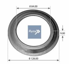 RYME AUTOMOTIVE 17410 - CHAPA PROTECTORA BPW 128X84