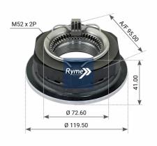 RYME AUTOMOTIVE 332074 - TUERCA EJE MAN M100 X1.5