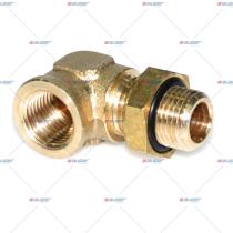 AUGER 66087 - CODO 90º R. HEMBRA: M16X1,5 / R. MACHO: M16X1,5