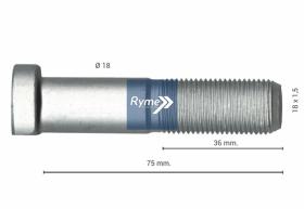 RYME AUTOMOTIVE 0414223 - PERNO DE RUEDA MERCEDES 75X18 DRACOMET