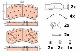  GDB5118 - JUEGO DE PASTILLAS DE FRENO 29328